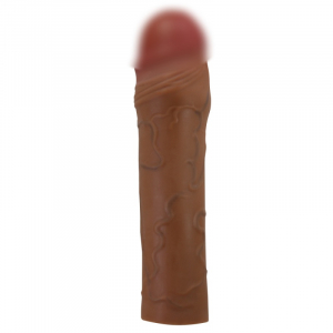 Насадка-удлинитель "Pretty Love Chane" + 5см, супер реалистичный мулат